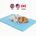Self-cooling waterproof pet mat for dogs and cats to prevent overheating in summer.