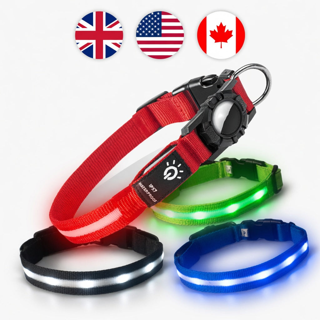 Harness AirTag Pet Collar & Protective Tracker Holder