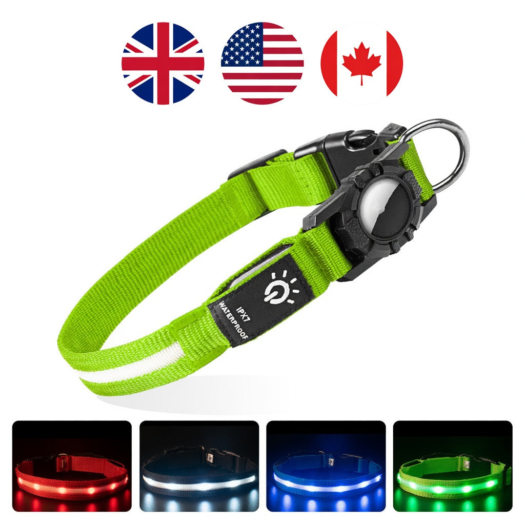 Harness AirTag Pet Collar & Protective Tracker Holder