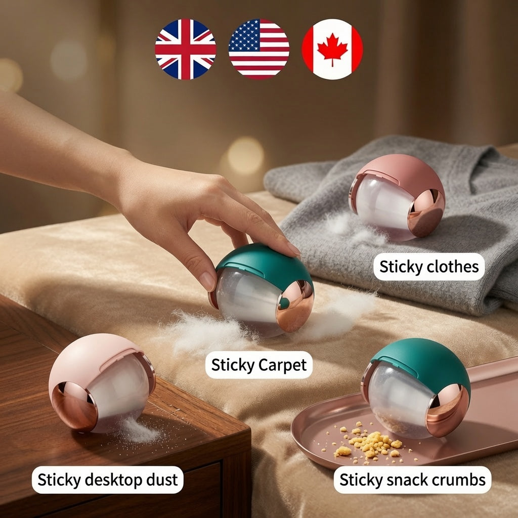 Reusable Washable Lint Roller Ball Pet Hair Remover
